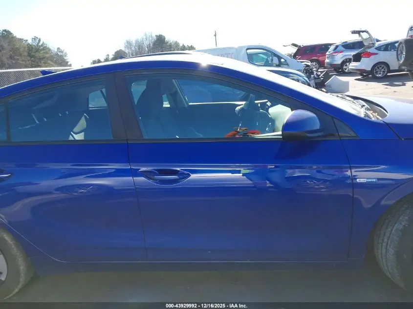 2019 HYUNDAI IONIQ HYBRID BLUE