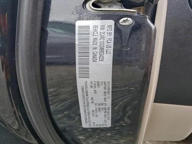 2021 CHRYSLER VOYAGER LXI  