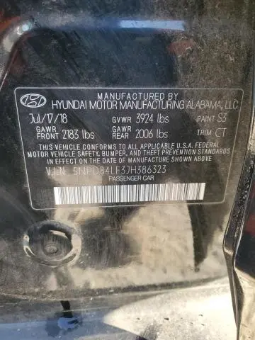 2018 HYUNDAI ELANTRA SEL
