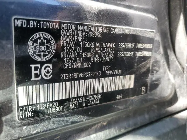 2023 TOYOTA RAV4 XLE  