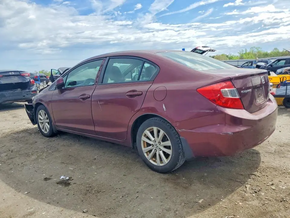 2012 HONDA CIVIC EXL  