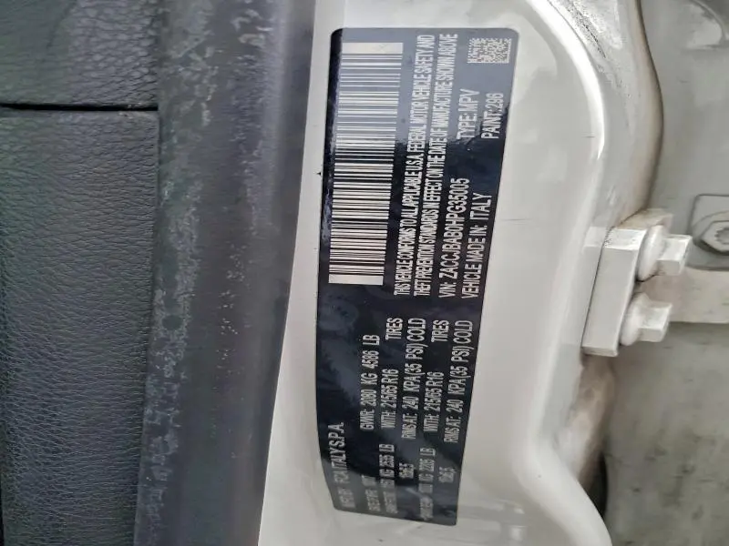 2017 JEEP RENEGADE SPORT  