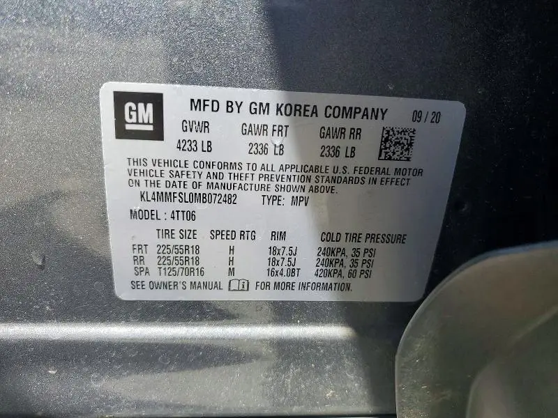 2021 BUICK ENCORE GX ESSENCE  