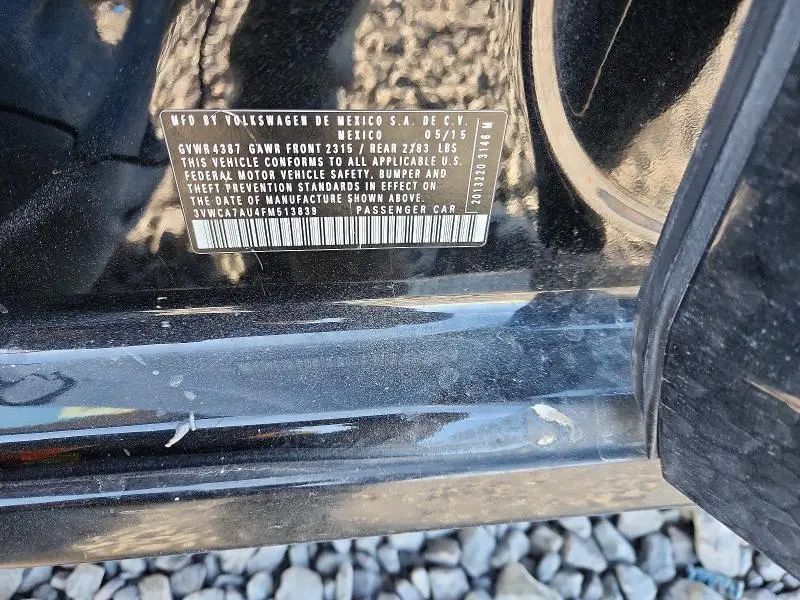 2015 VOLKSWAGEN GOLF SPORTWAGEN TDI S  