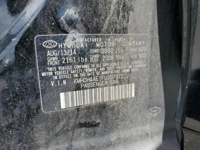 2015 HYUNDAI ELANTRA SE  