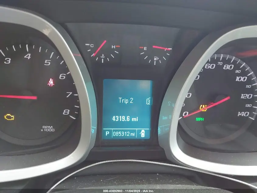 2012 CHEVROLET EQUINOX 1LT