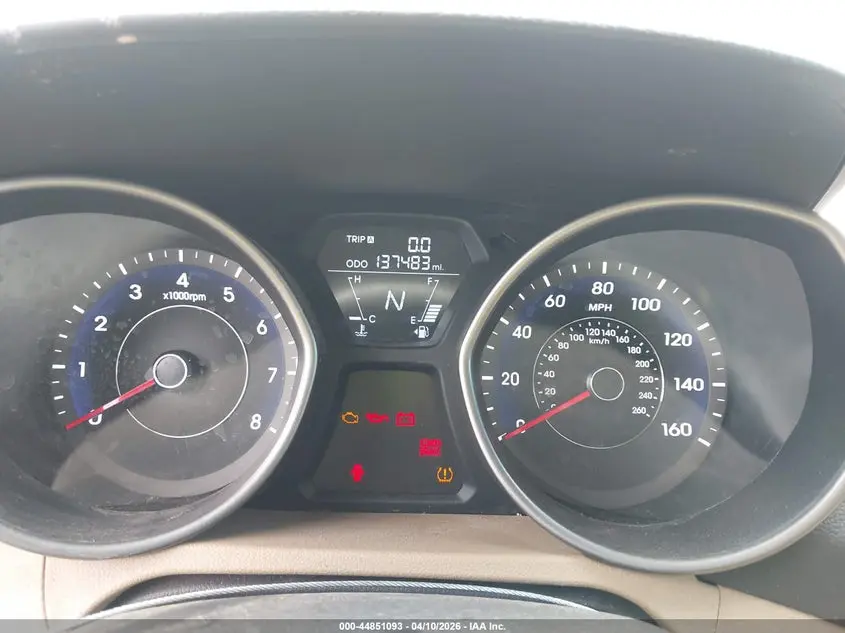 2013 HYUNDAI ELANTRA LIMITED