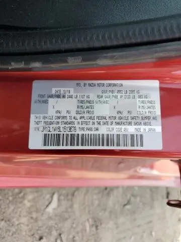 2020 MAZDA 6 GRAND TOURING RESERVE  