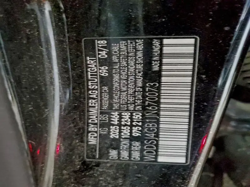 2018 MERCEDES-BENZ CLA 250 4MATIC  