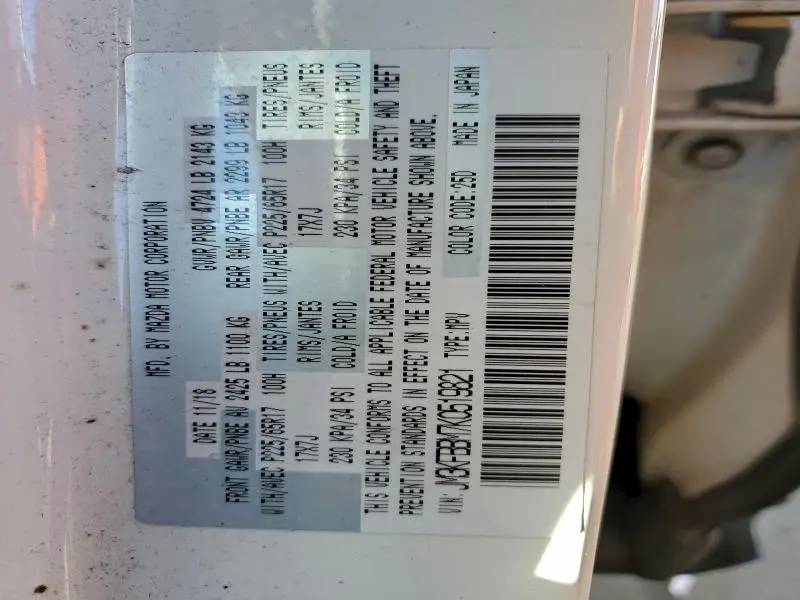 2019 MAZDA CX-5 SPORT  