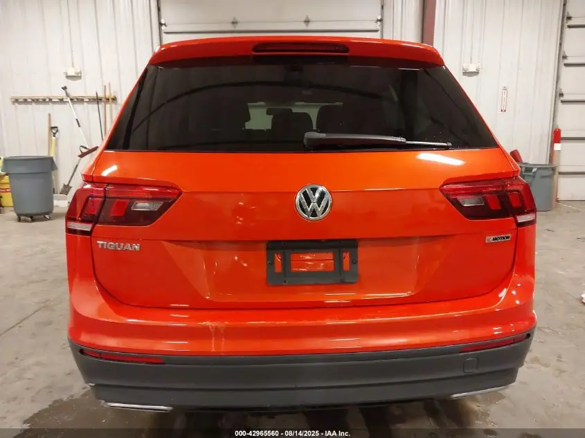 2019 VOLKSWAGEN TIGUAN 2.0T S