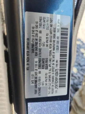 2021 MAZDA CX-5 GRAND TOURING  