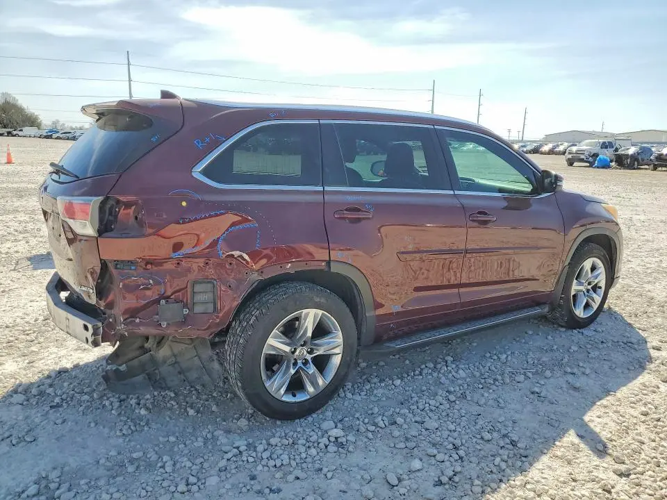 2015 TOYOTA HIGHLANDER LIMITED  