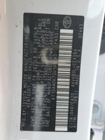 2025 TOYOTA CAMRY XSE  