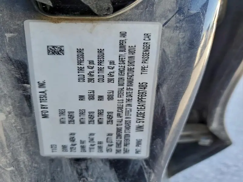 2023 TESLA MODEL 3   