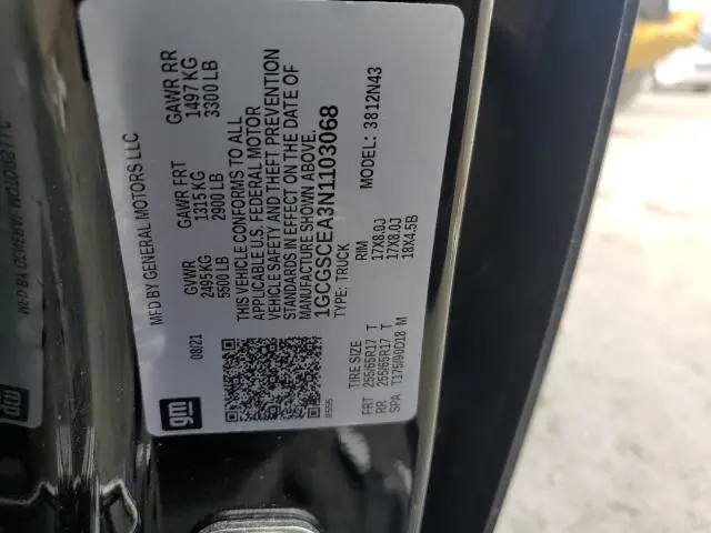 2022 CHEVROLET COLORADO LT