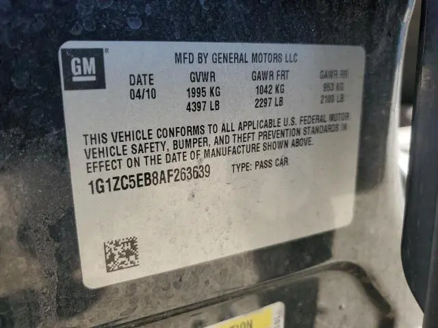 2010 CHEVROLET MALIBU 1LT  