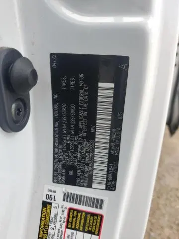 2022 TOYOTA SIENNA LIMITED  