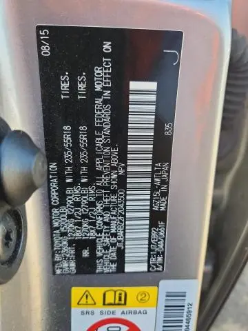 2015 LEXUS NX 200T  