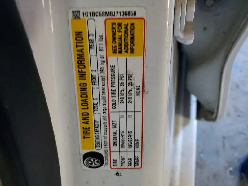 2018 CHEVROLET CRUZE LS  