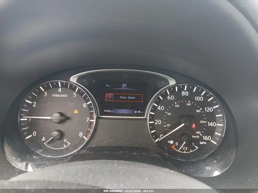 2017 NISSAN ALTIMA 2.5/2.5 S/2.5 SL/2.5 SR/2.5 SV