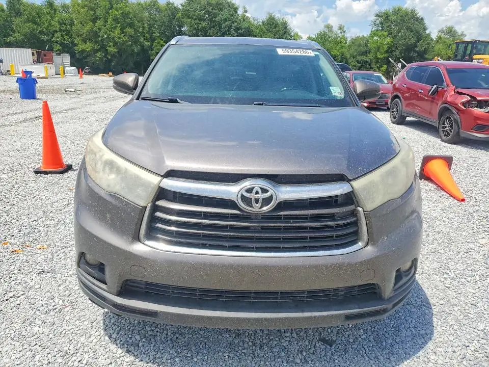 2015 TOYOTA HIGHLANDER XLE  