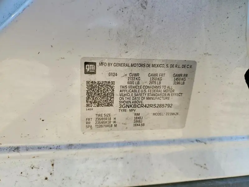 2024 CHEVROLET BLAZER 2LT  