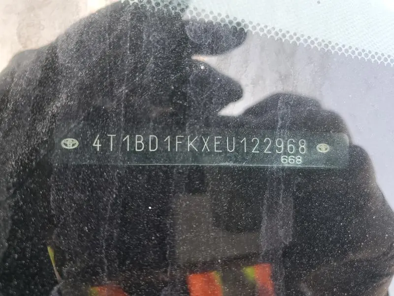 2014 TOYOTA CAMRY HYBRID  