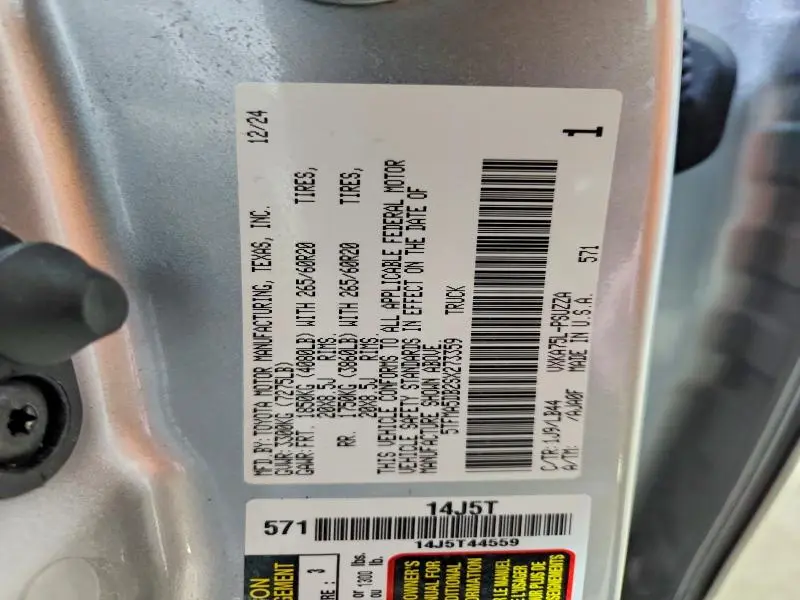 2025 TOYOTA TUNDRA 1794 EDITION  