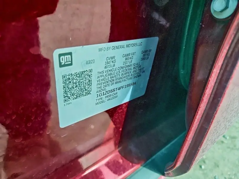 2023 CHEVROLET MALIBU LT  