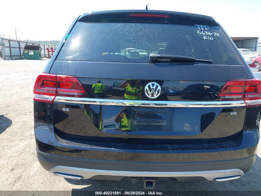 2019 VOLKSWAGEN ATLAS 3.6L V6 SE