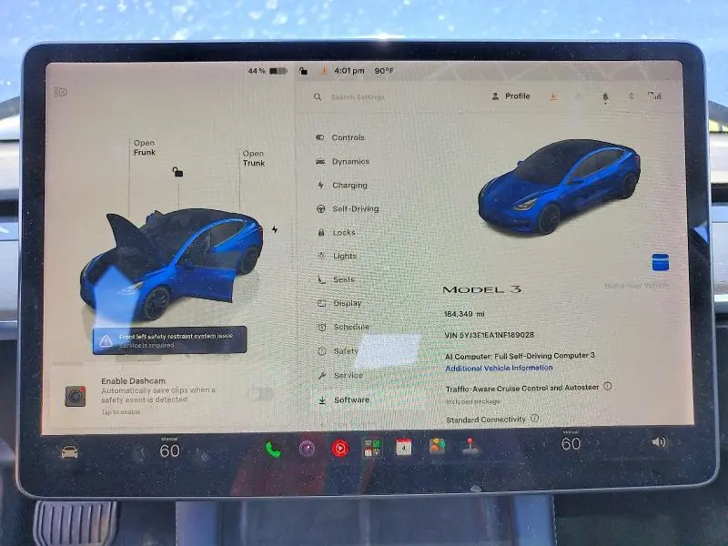 2022 TESLA MODEL 3   