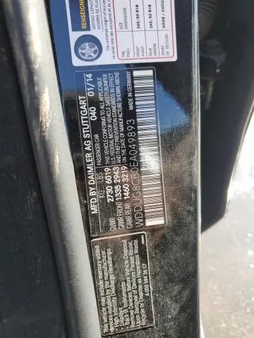 2014 MERCEDES-BENZ S 550  