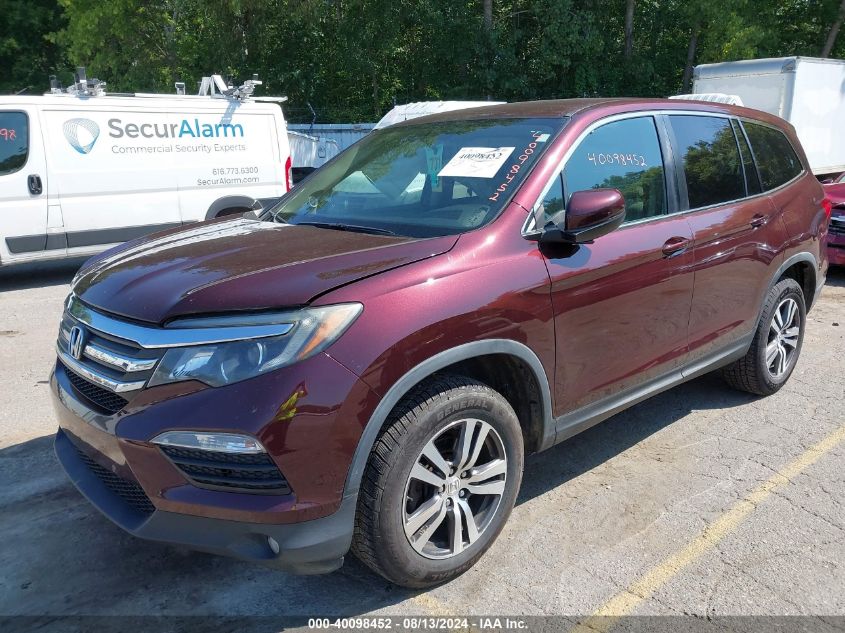 2016 HONDA PILOT EX