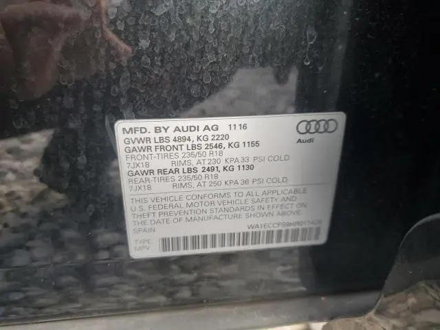 2017 AUDI Q3 PREMIUM  