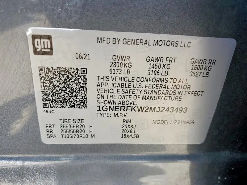 2021 CHEVROLET TRAVERSE LS  