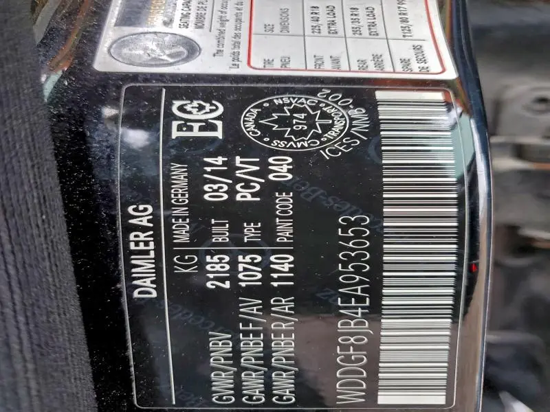 2014 MERCEDES-BENZ C 350 4MATIC  