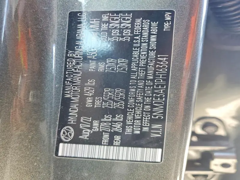 2023 HYUNDAI TUCSON LIMITED  