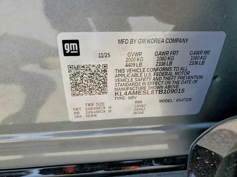 2026 BUICK ENCORE GX SPORT TOURING  