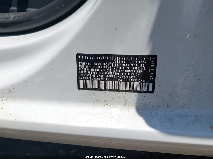 2024 VOLKSWAGEN JETTA 1.5T SEL