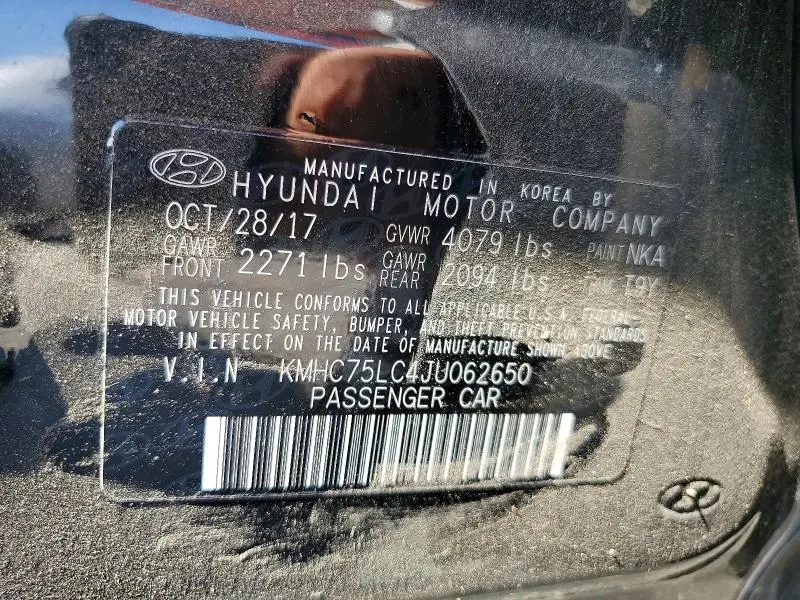 2018 HYUNDAI IONIQ SEL  