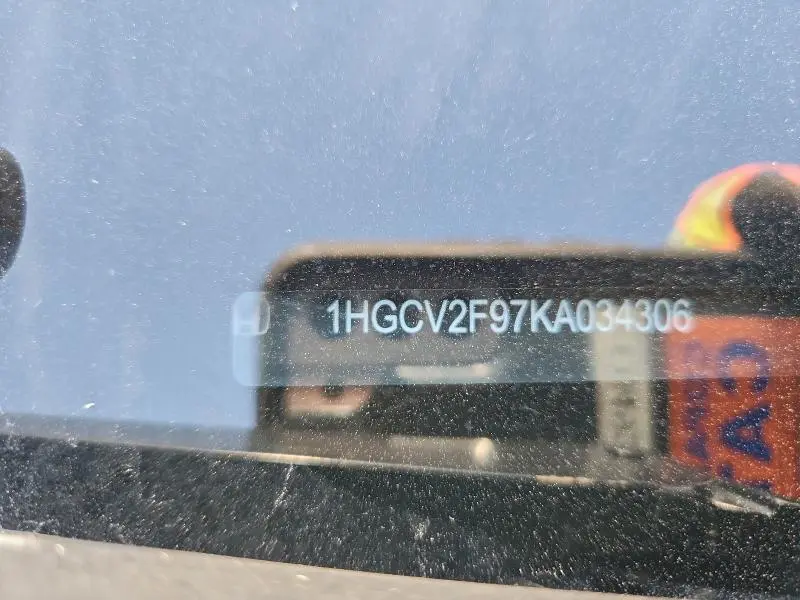 2019 HONDA ACCORD TOURING  