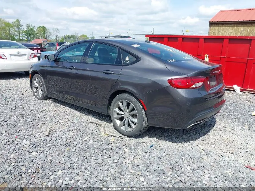 2016 CHRYSLER 200 S
