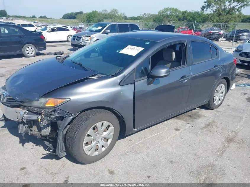 2012 HONDA CIVIC LX