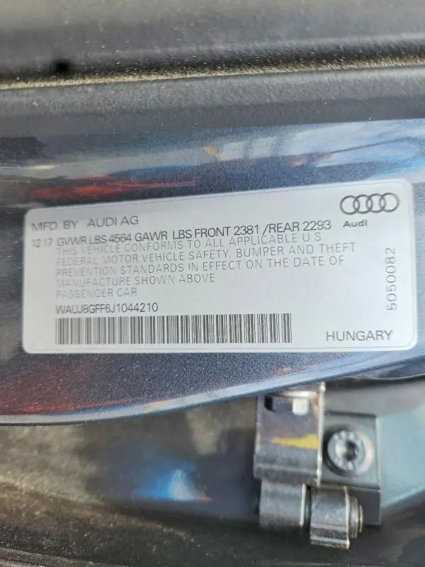 2018 AUDI A3 PREMIUM PLUS  