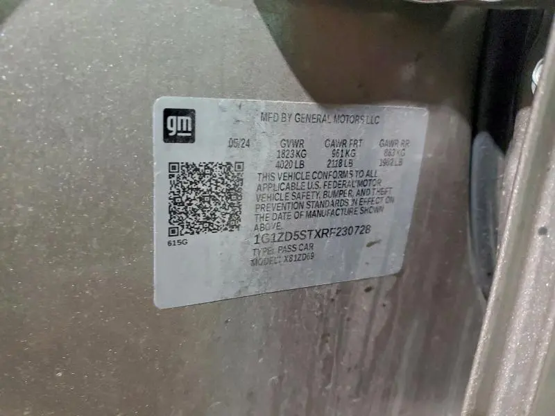 2024 CHEVROLET MALIBU LT  