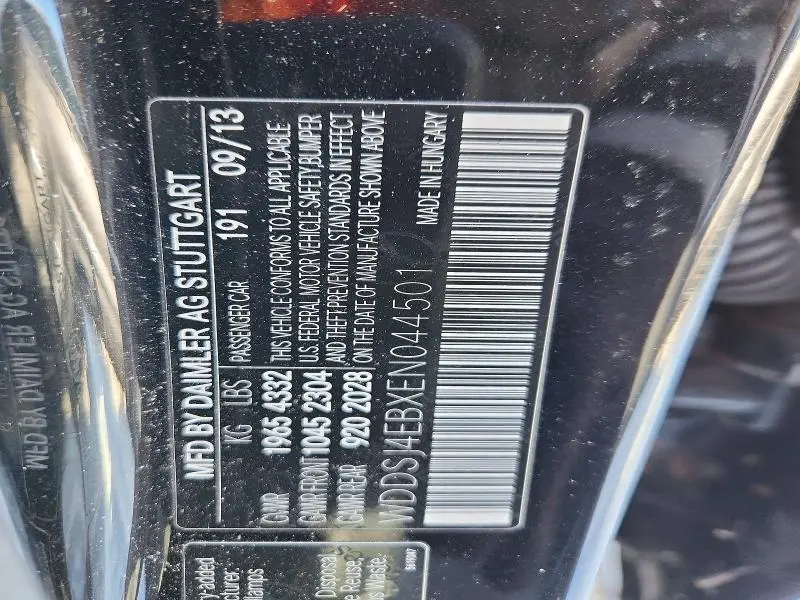 2014 MERCEDES-BENZ CLA 250  