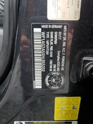 2017 PORSCHE MACAN GTS