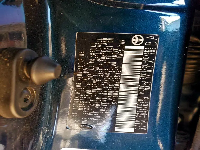 2017 TOYOTA COROLLA L  