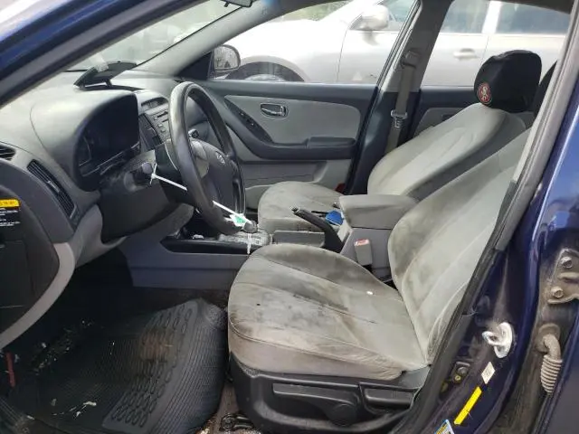 2010 HYUNDAI ELANTRA BLUE  